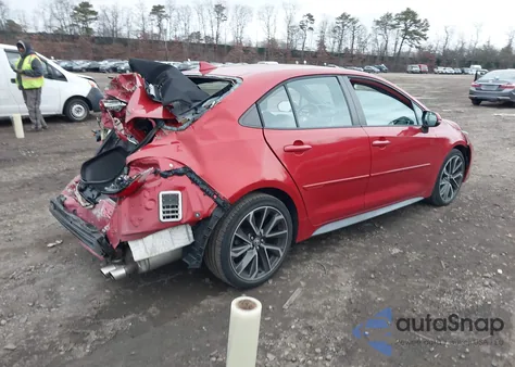 2020 Toyota Corolla Se from USA, damaged, VIN 5YFS4RCE6LP002290